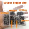 500PCS Fishing Hook Set