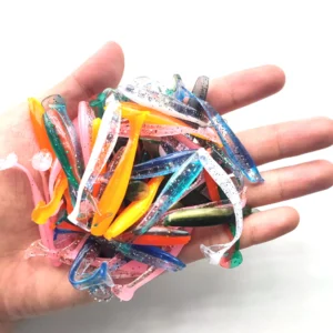 60 PCS Set Soft Fishing Lures