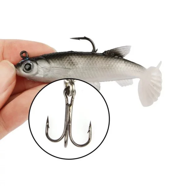 11143eabf69e7a8e97b5a515bb9bc763 Soft Fish Swim Bait Lure Set 13g