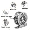 1:1 Gear Ratio All Metal Fishing Reel