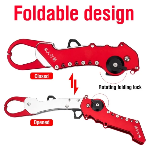 Foldable Fishing Lip Gripper