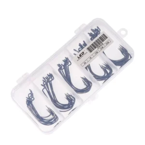 50PCS Offset Fishing Hooks