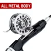 1:1 Gear Ratio All Metal Fishing Reel