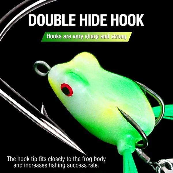 5pcs Mini Frog Lure Set