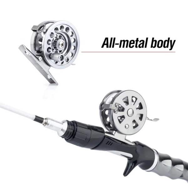 1:1 Gear Ratio All Metal Fishing Reel