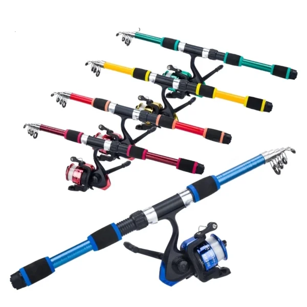Telescopic Fishing Rod Set