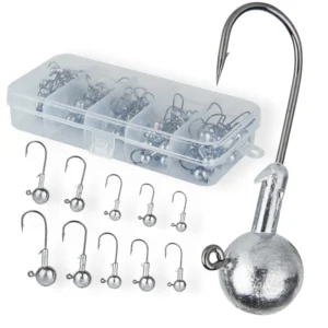 6ce9e1708f626a10abd8ee1ecb1e6030 100PCS Fishing Jig Heads Set