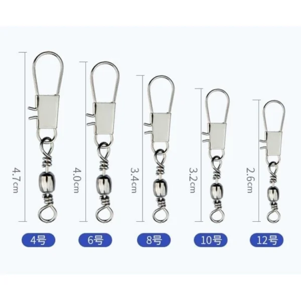 77fab849ab842ee98d4137aaa10d54fb Fishing Interlocking Swivel Snap