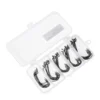 50PCS Offset Fishing Hooks