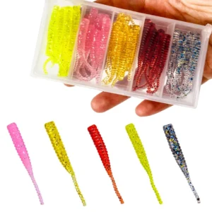 89e98af7a130abd84f75dfca5347f316 Soft Worm Fishing Baits Set