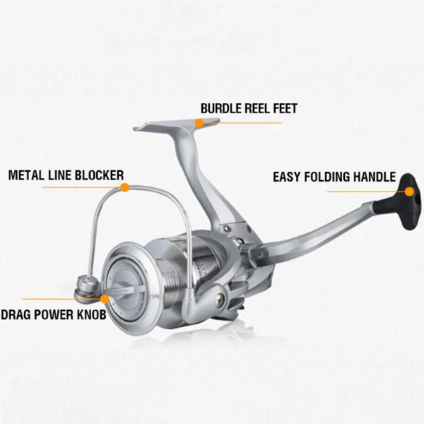 High Speed Spinning Fishing Reel 8Kg Max Drag