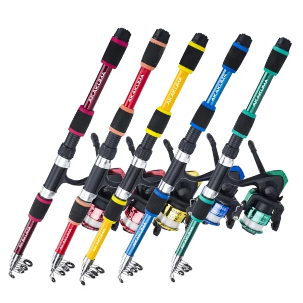 Telescopic Fishing Rod Set