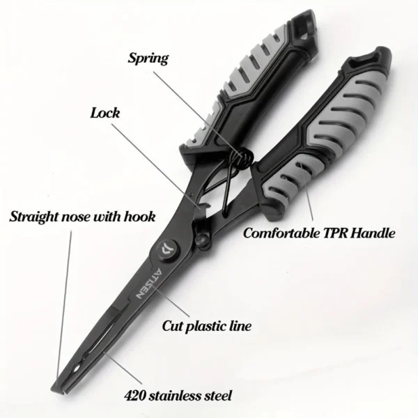 Fishing Pliers & Fish Gripper Set