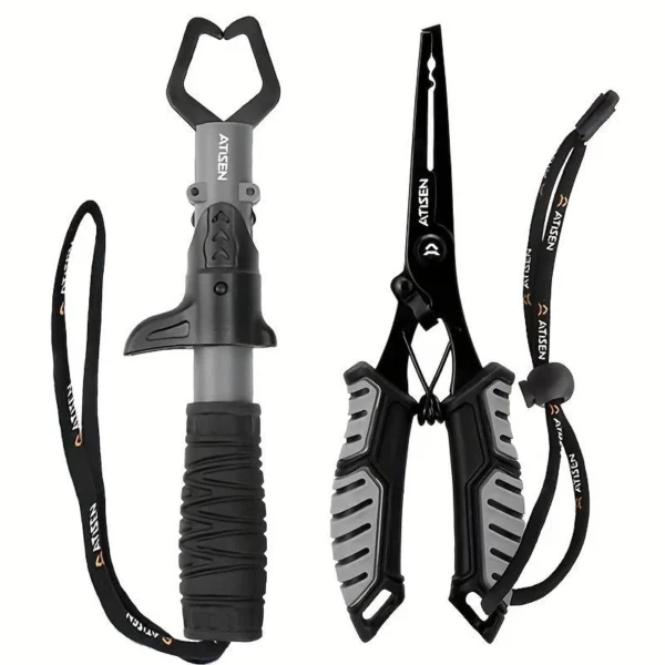 Fishing Pliers & Fish Gripper Set