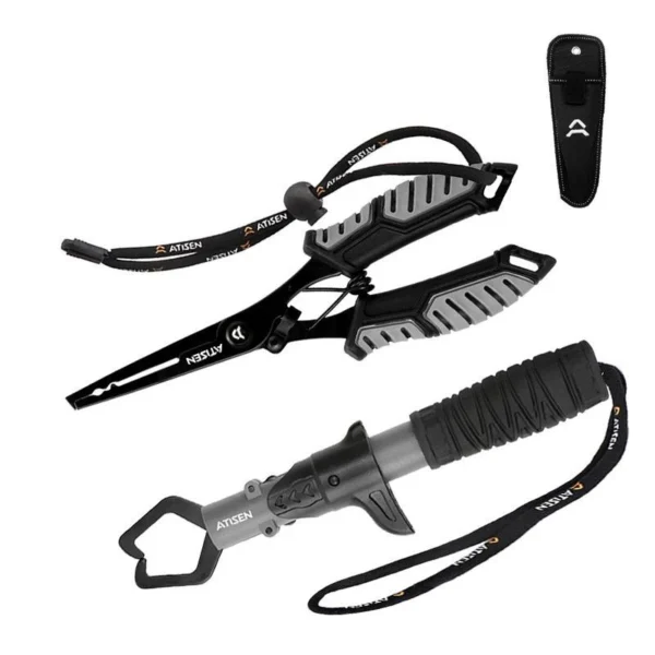 Fishing Pliers & Fish Gripper Set
