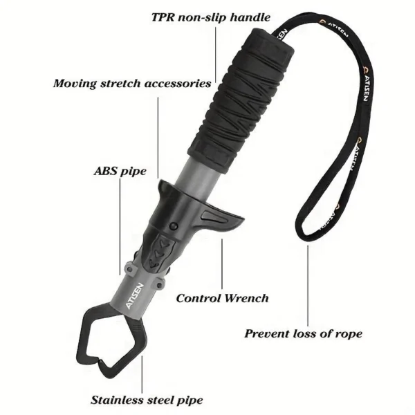 Fishing Pliers & Fish Gripper Set