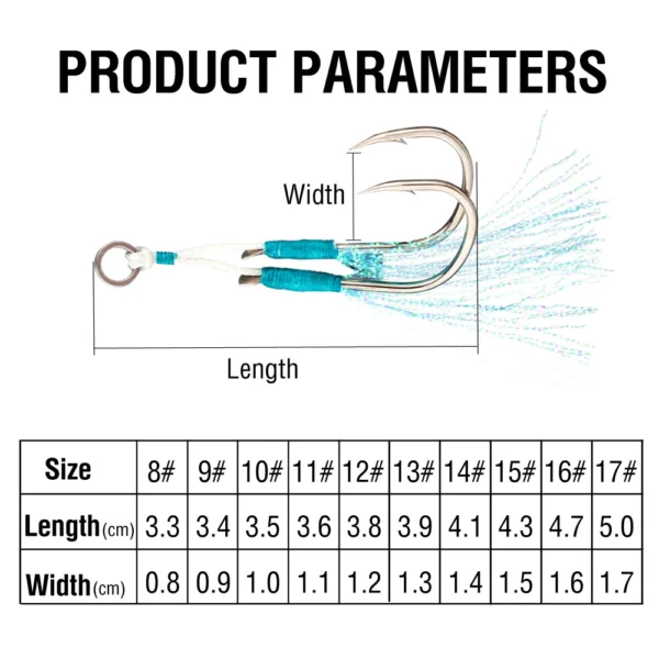 sg-11134201-825an-mqr1qxmkjdojff High Carbon Steel Assist Hooks